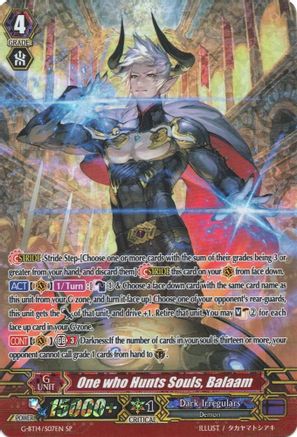 One who Hunts Souls, Balaam (G-BT14/S07EN) [Divine Dragon Apocrypha]