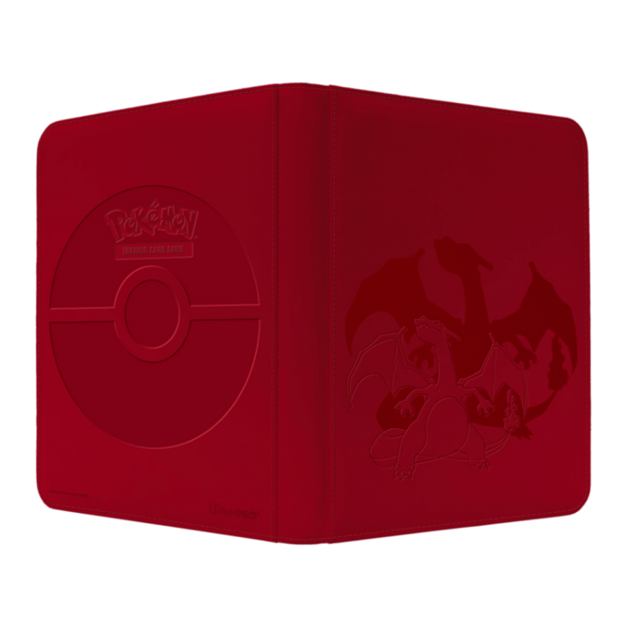 Ultra Pro - Pokémon 9-Pocket Zip PRO Binder: Charizard (Elite Series)