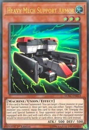 Heavy Mech Support Armor [LCKC-EN023] Ultra Rare