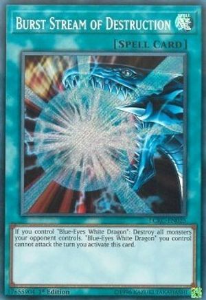 Burst Stream of Destruction [LCKC-EN025] Secret Rare