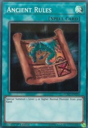 Ancient Rules [LCKC-EN039] Secret Rare