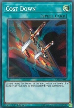 Cost Down [LCKC-EN040] Secret Rare