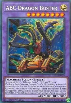 ABC-Dragon Buster [LCKC-EN059] Secret Rare