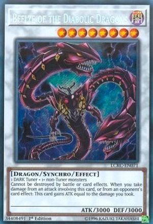 Beelze of the Diabolic Dragons [LCKC-EN071] Secret Rare
