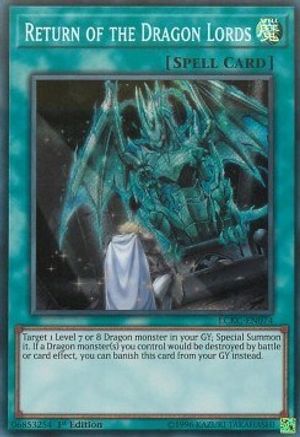 Return of the Dragon Lords [LCKC-EN074] Secret Rare