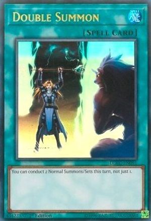 Double Summon [LCKC-EN091] Ultra Rare