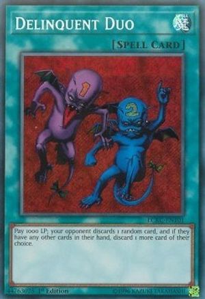 Delinquent Duo [LCKC-EN101] Secret Rare