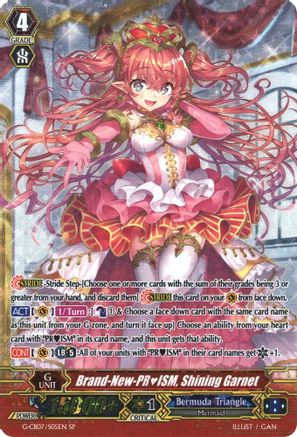Brand-New-PRISM, Shining Garnet (G-CB07/S05EN) [Divas' Festa]