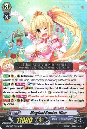 Magical Center, Nina (G-CB07/013EN) [Divas' Festa]