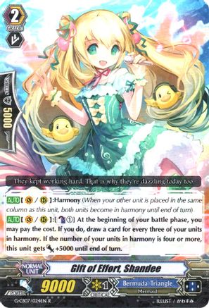Gift of Effort, Shandee (G-CB07/024EN) [Divas' Festa]