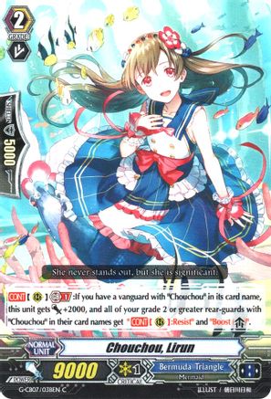 Chouchou, Lirun (G-CB07/038EN) [Divas' Festa]