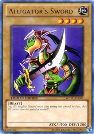 Alligator's Sword [WCPP-EN007] Rare