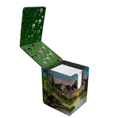 Ultra Pro - Bob Ross Alcove Flip Deck Box - Mountain Retreat