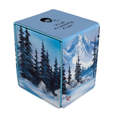 Ultra Pro - Bob Ross Alcove Flip Deck Box - Winter Paradise