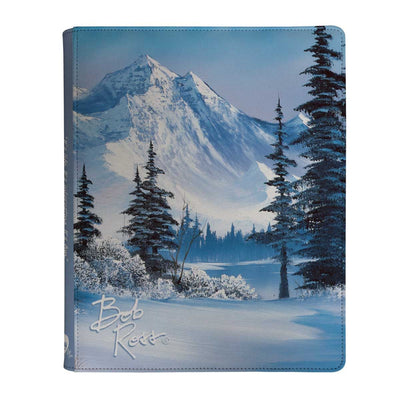 Ultra Pro - 9-Pocket Zippered PRO-Binder - Bob Ross: Winter Paradise