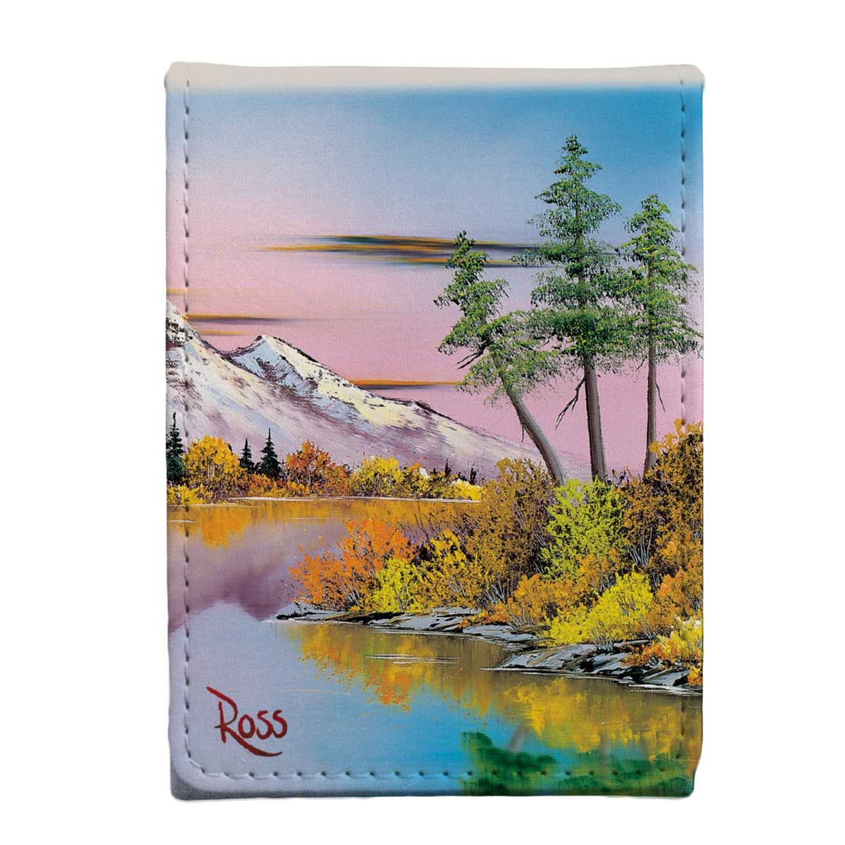 Ultra Pro - Bob Ross Alcove Flip Deck Box - Mighty Mountain Lake