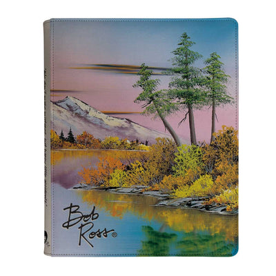 Ultra Pro - 9-Pocket Zippered PRO-Binder - Bob Ross: Mighty Mountain Lake