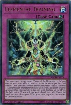 Elemental Training [FLOD-EN074] Ultra Rare
