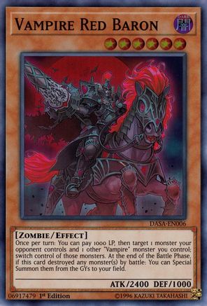 Vampire Red Baron [DASA-EN006] Super Rare