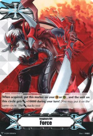 Imaginary Gift [Force] - Dragonic Overlord (V-GM/0006EN) [Gift Markers]