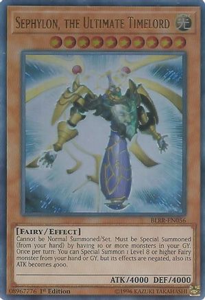 Sephylon, the Ultimate Timelord [BLRR-EN056] Ultra Rare