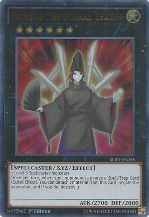 Norito the Moral Leader [BLRR-EN058] Ultra Rare