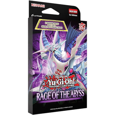 Yugioh! Booster Packs: Rage of the Abyss 3-Pack Tuck Box *Sealed*