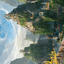 Clifftop Retreat // Clifftop Retreat (ALCI-081) - The Lost Caverns of Ixalan Art Series (Borderless) Foil