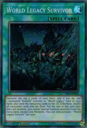 World Legacy Survivor [CYHO-EN060] Super Rare