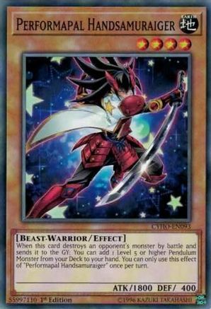 Performapal Handsamuraiger [CYHO-EN093] Common
