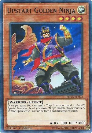 Upstart Golden Ninja [SHVA-EN023] Super Rare