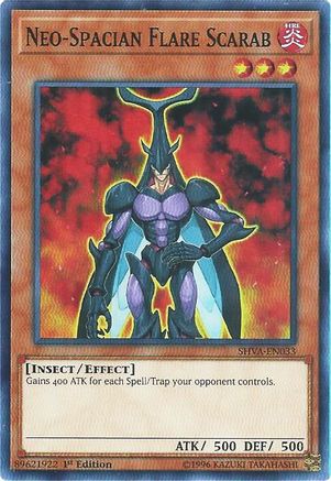 Neo-Spacian Flare Scarab [SHVA-EN033] Super Rare