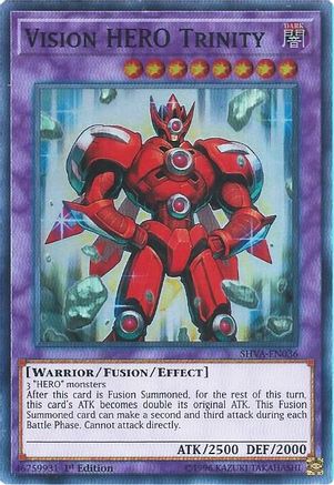Vision HERO Trinity [SHVA-EN036] Super Rare