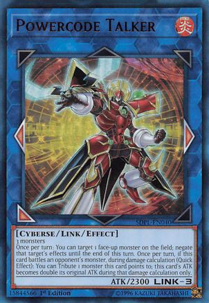 Powercode Talker [SDPL-EN040] Ultra Rare