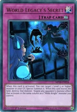 World Legacy's Secret [MP18-EN218] Ultra Rare