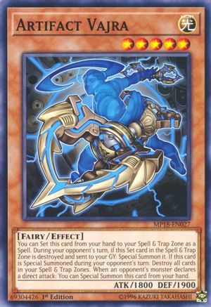Artifact Vajra [MP18-EN027] Common