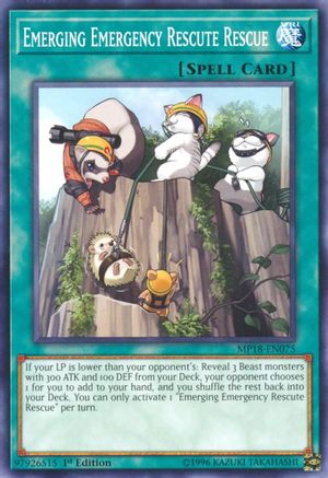 Emerging Emergency Rescute Rescue [MP18-EN075] Common