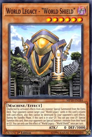 World Legacy - "World Shield" [MP18-EN184] Common