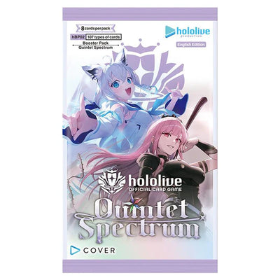 Hololive Official Card Game: Quintet Spectrum Booster Pack [hBP02e] *Sealed*