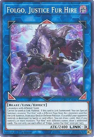 Folgo, Justice Fur Hire [SOFU-EN047] Super Rare