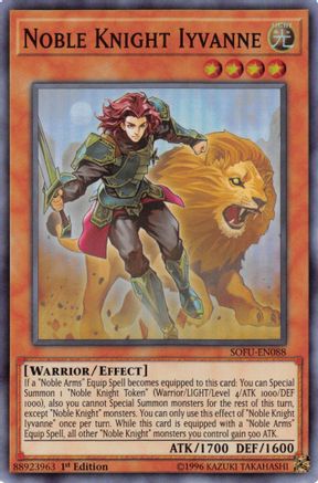 Noble Knight Iyvanne [SOFU-EN088] Super Rare