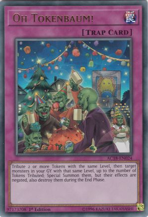 Oh Tokenbaum! [AC18-EN024] Ultra Rare