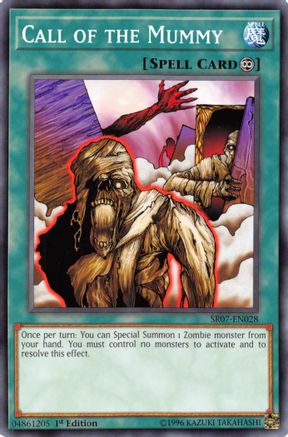 Call of the Mummy [SR07-EN028] Common