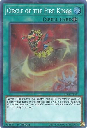 Circle of the Fire Kings [HISU-EN056] Super Rare