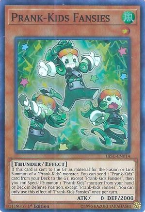 Prank-Kids Fansies [HISU-EN014] Super Rare