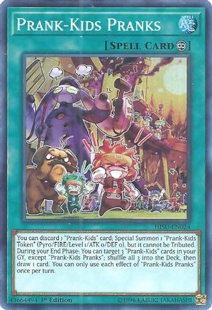 Prank-Kids Pranks [HISU-EN024] Super Rare