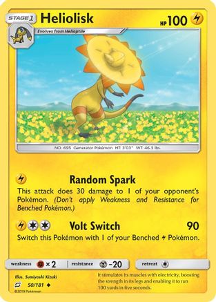 Heliolisk (50/181) [Sun & Moon: Team Up]