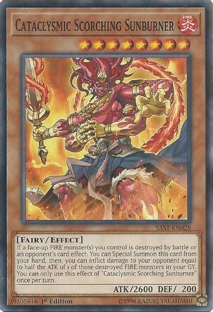 Cataclysmic Scorching Sunburner [SAST-EN028] Common