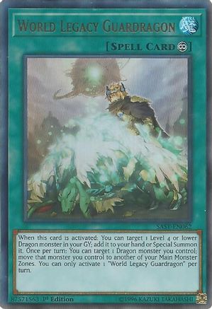 World Legacy Guardragon [SAST-EN062] Ultra Rare