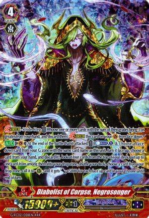 Diabolist of Corpse, Negrosonger (G-RC02/028EN) [Revival Collection]